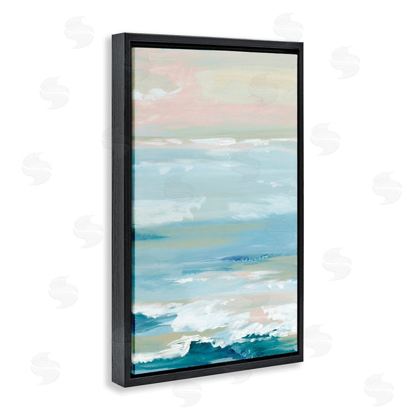 Stupell Industries Lera | Seaside Blush Abstraction