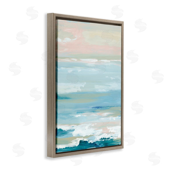 Stupell Industries Lera | Seaside Blush Abstraction