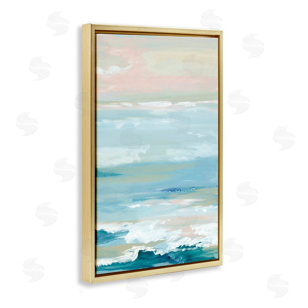Stupell Industries Lera | Seaside Blush Abstraction