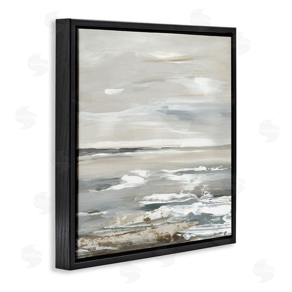 Stupell Industries Lera | White Waves Impression