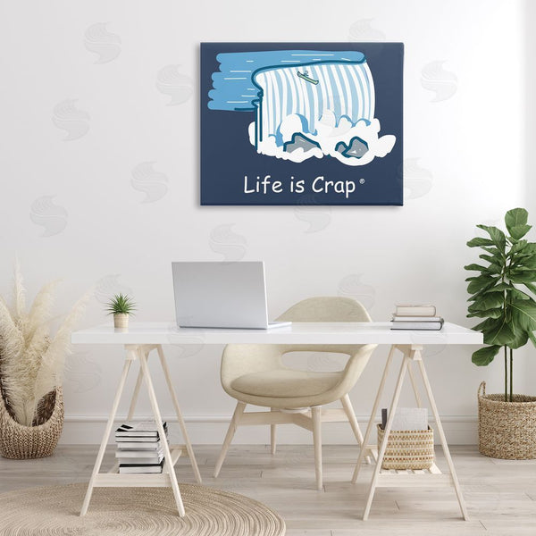 Stupell Industries LIC | Funny Canoe Falls Wall Art
