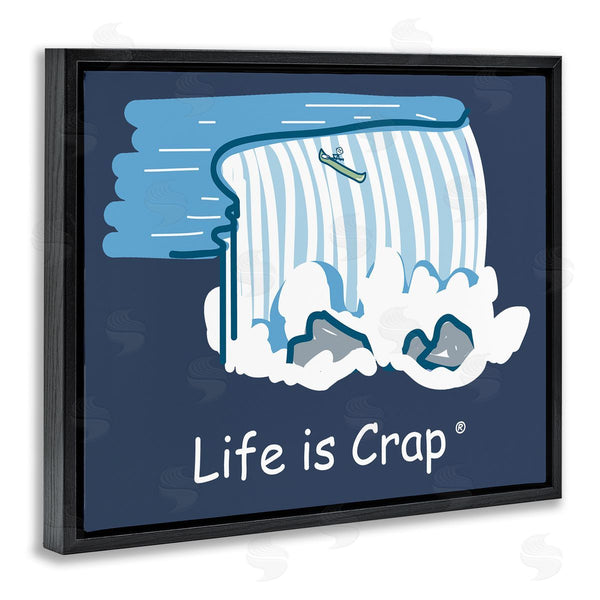 Stupell Industries LIC | Funny Canoe Falls Wall Art