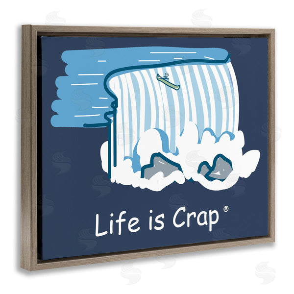 Stupell Industries LIC | Funny Canoe Falls Wall Art