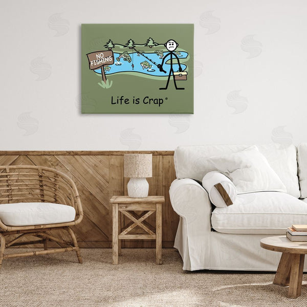 Stupell Industries LIC | No Fishing At Pond Wall Art