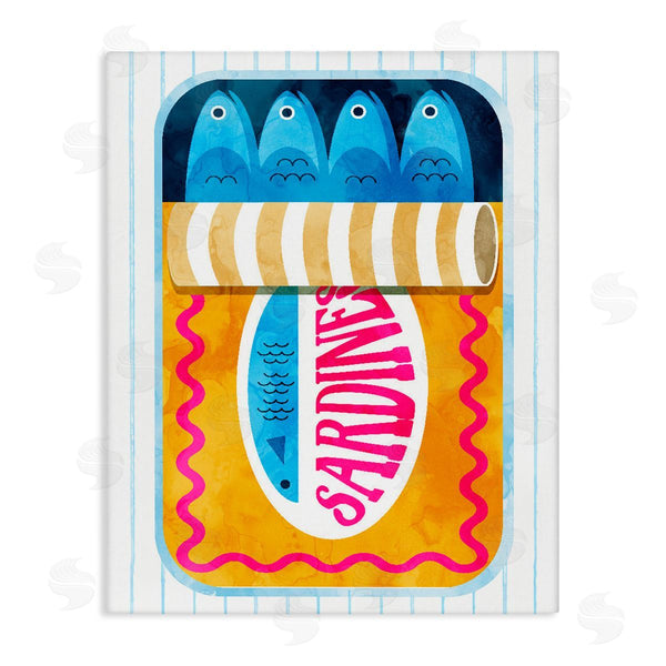 stupell industries Lil' Rue | Bold Canned Sardines