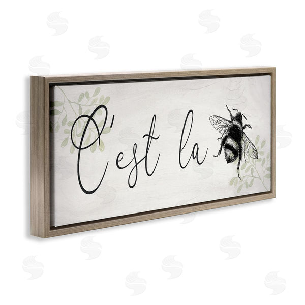 Stupell Industries Lil' Rue | C'est La Bee Phrase