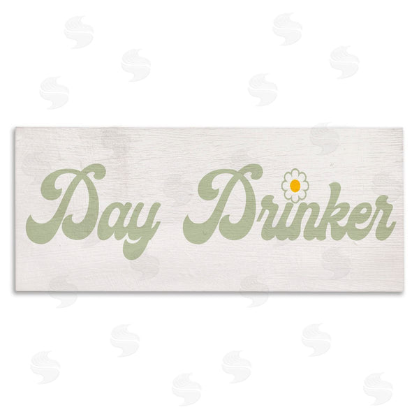 stupell industries Lil' Rue | Day Drinker Retro Text