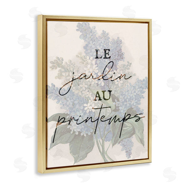 Stupell Industries Lil' Rue | Garden In Spring French