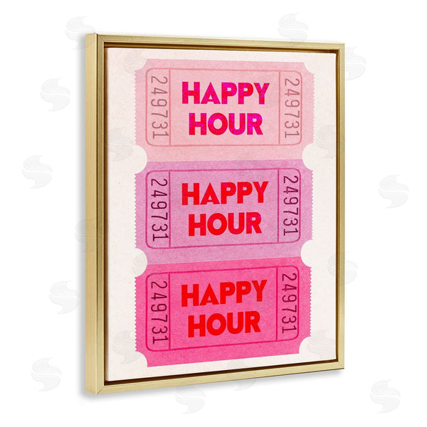 Stupell Industries Lil' Rue | Happy Hour Tickets