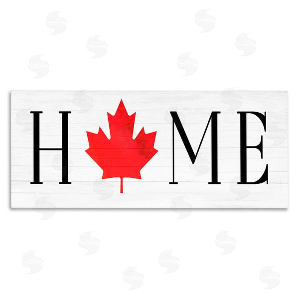 stupell industries Lil' Rue | Home Red Maple Leaf