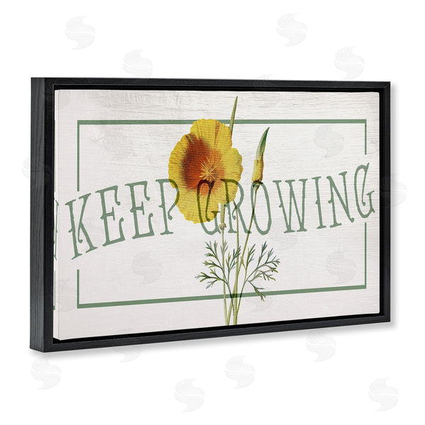 Stupell Industries Lil' Rue | Keep Growing With Poppy