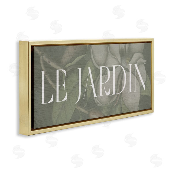 Stupell Industries Lil' Rue | Le Jardin Garden Sign