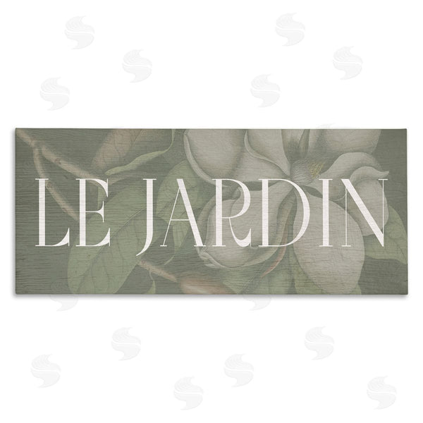 stupell industries Lil' Rue | Le Jardin Garden Sign