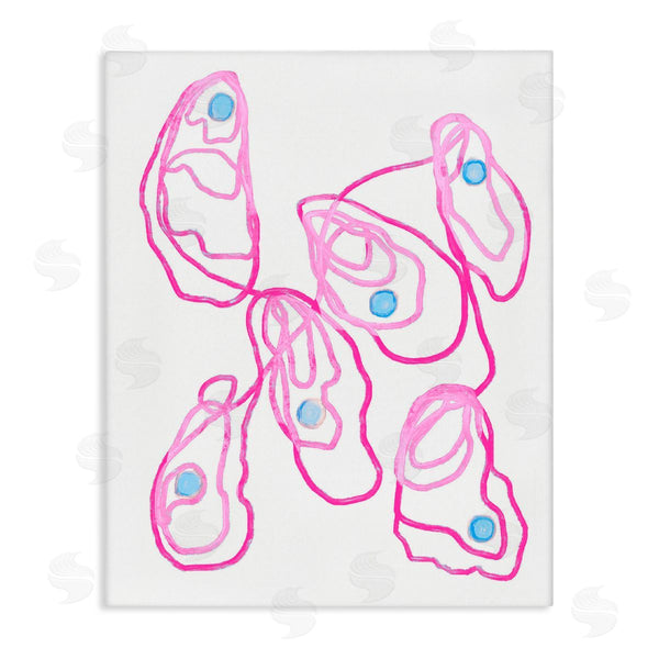 stupell industries Lil' Rue | Minimalist Pink Oysters