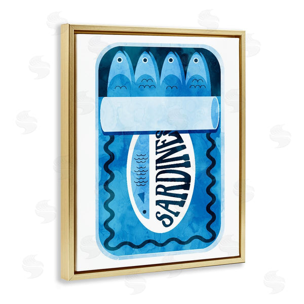 Stupell Industries Lil' Rue | Modern Canned Sardines
