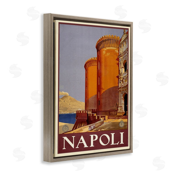 Stupell Industries Lil' Rue | Napoli Vintage Travel