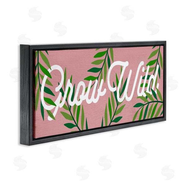 Stupell Industries Lil' Rue | Pink & Green Grow Wild