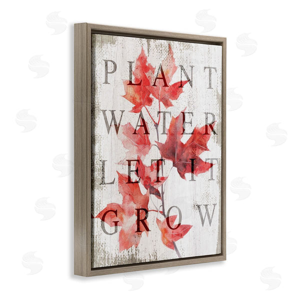 Stupell Industries Lil' Rue | Plant Water Let It Grow