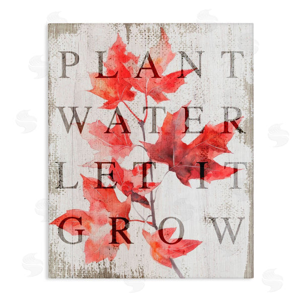 stupell industries Lil' Rue | Plant Water Let It Grow