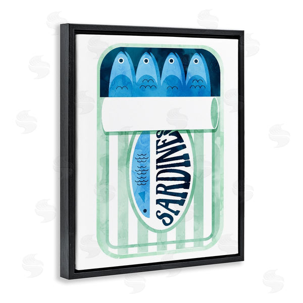 Stupell Industries Lil' Rue | Sardines In Striped Can