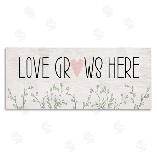 stupell industries Lil' Rue | Subtle Love Grows Here