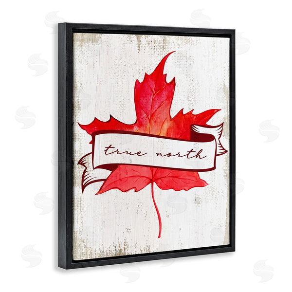 Stupell Industries Lil' Rue | True North Maple Leaf