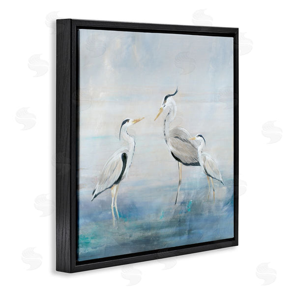 Stupell Industries Lily K. | Coastal Heron Family