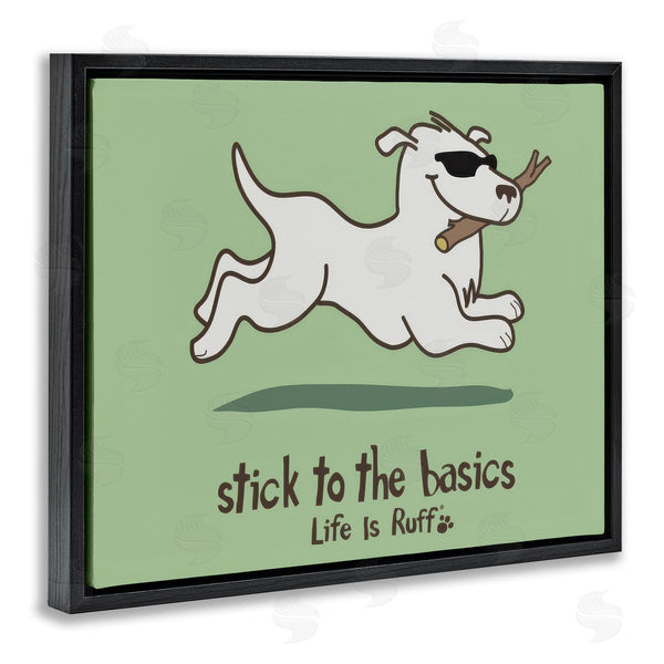 Stupell Industries LIR | Stick To Basics Dog