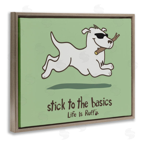 Stupell Industries LIR | Stick To Basics Dog