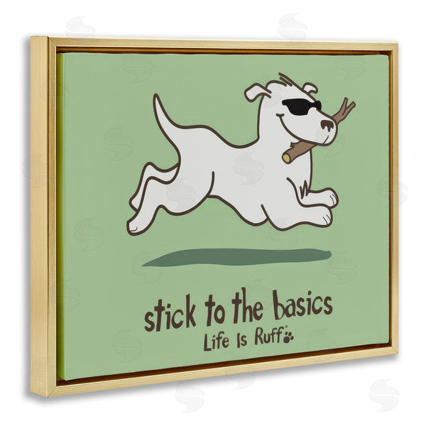 Stupell Industries LIR | Stick To Basics Dog