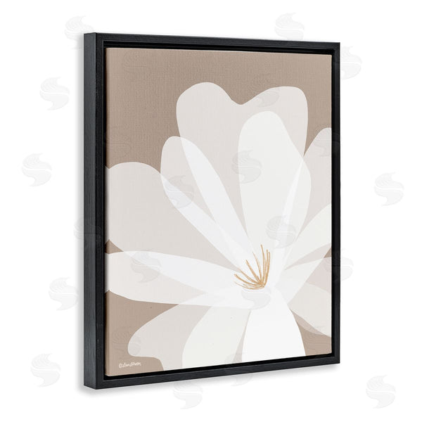 Stupell Industries Lisa Larson | Beige & White Lily