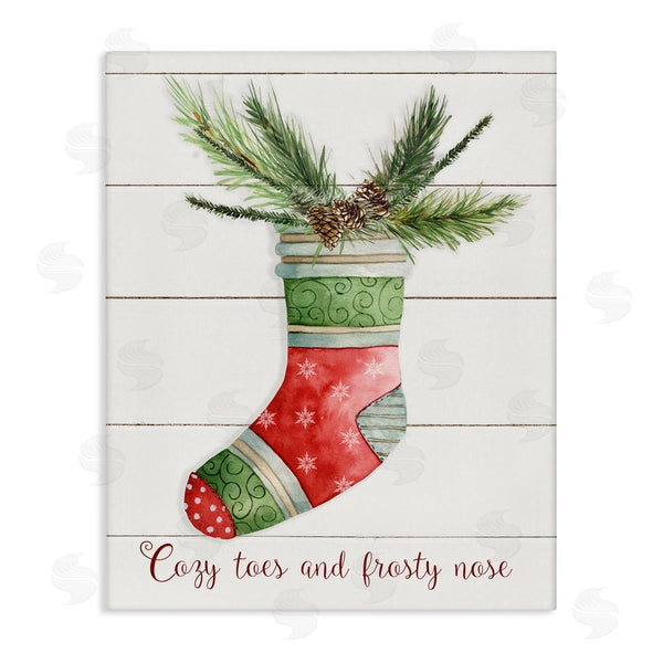 stupell industries Livi Finn | Cozy Toes & Frosty Nose