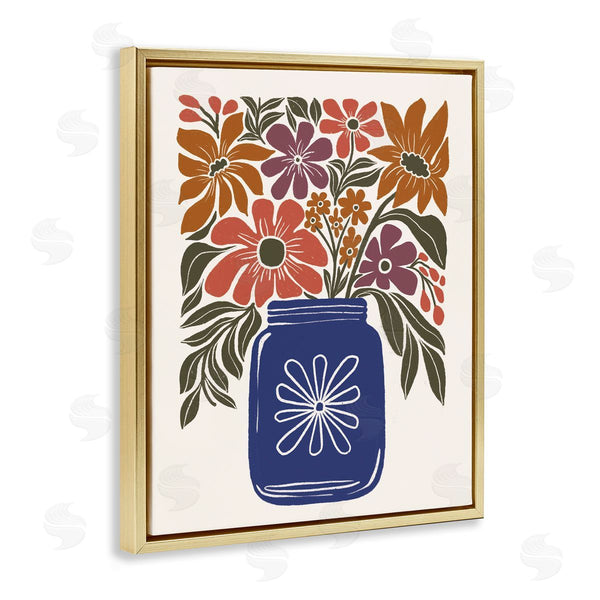 Stupell Industries Loni Harris | Boho Blossoms Vase