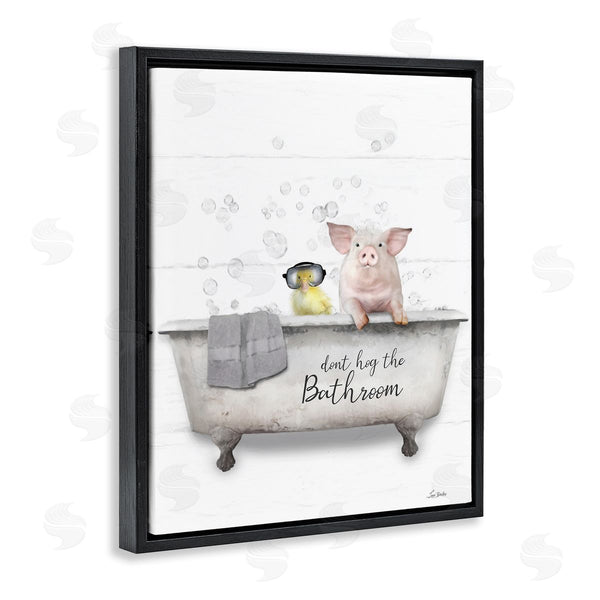 Stupell Industries Lori Deiter | Don't Hog Bathroom
