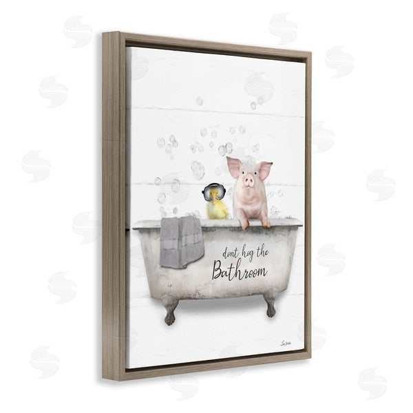Stupell Industries Lori Deiter | Don't Hog Bathroom