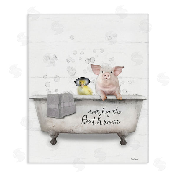 stupell industries Lori Deiter | Don't Hog Bathroom