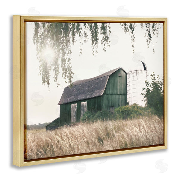 Stupell Industries Lori Deiter | Green Rustic Barn