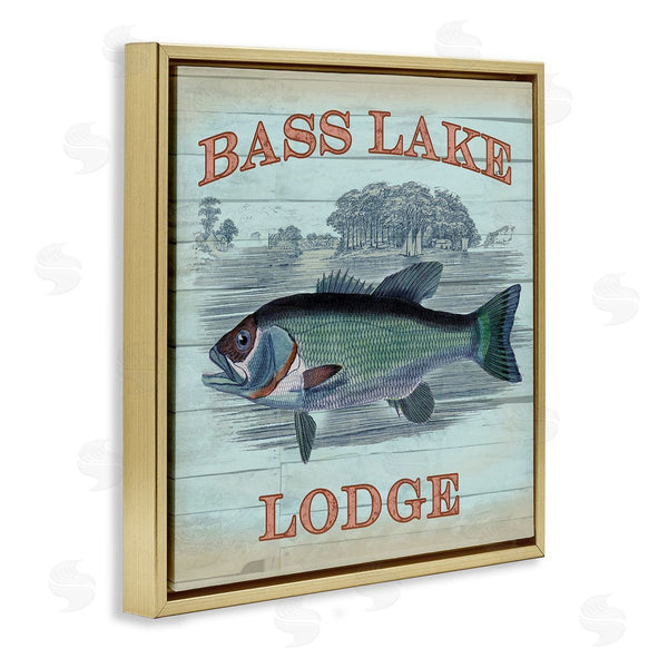 Stupell Industries Lula Bijoux & Co. | Bass Lake Lodge