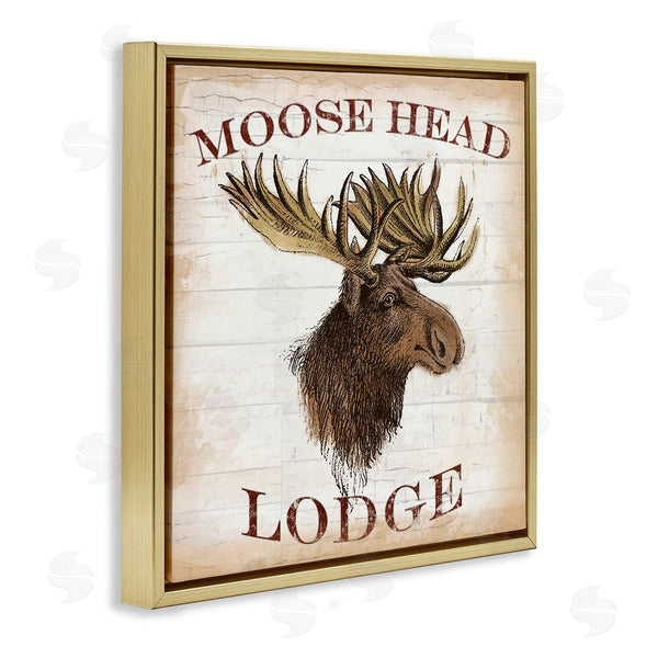 Stupell Industries Lula Bijoux & Co. | Moose Head Lodge