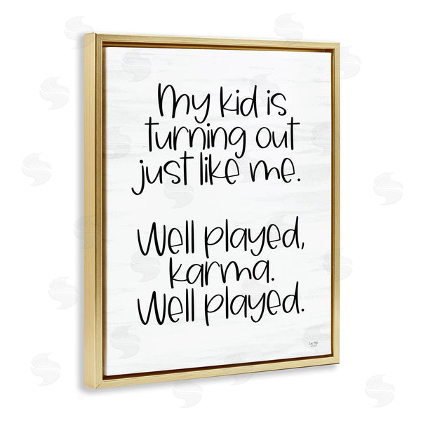 Stupell Industries Lux + Me Designs | Kid Karma Phrase