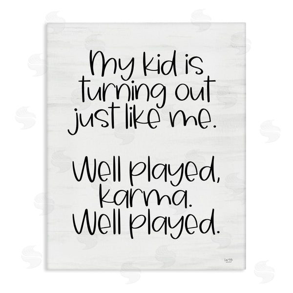 stupell industries Lux + Me Designs | Kid Karma Phrase