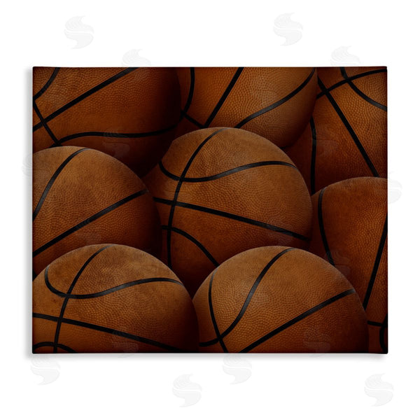 stupell industries Marcus Prime | Bin Of Basketballs