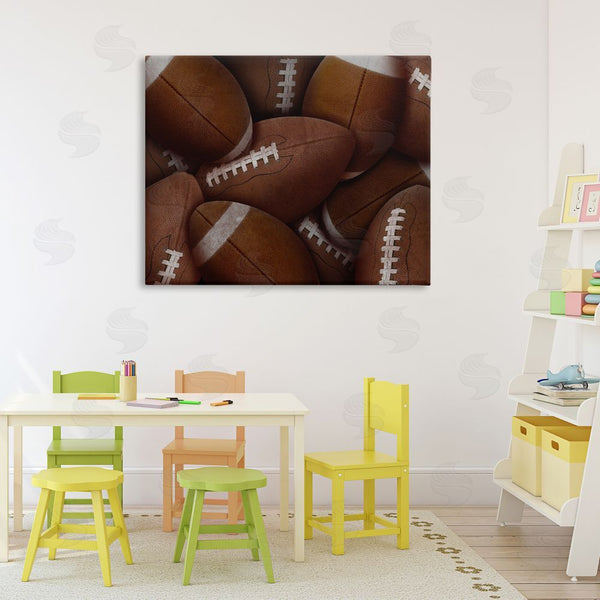 Stupell Industries Marcus Prime | Bin Of Footballs