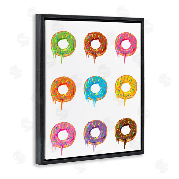 Stupell Industries Marcus Prime | Bright Donut Rows