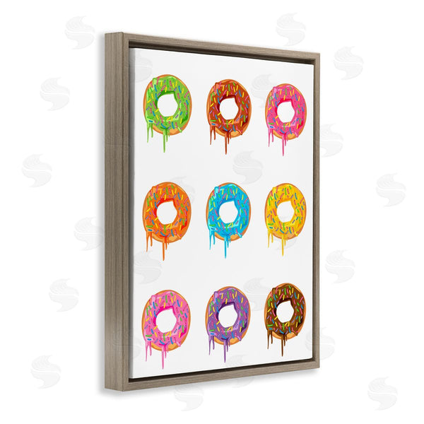 Stupell Industries Marcus Prime | Bright Donut Rows