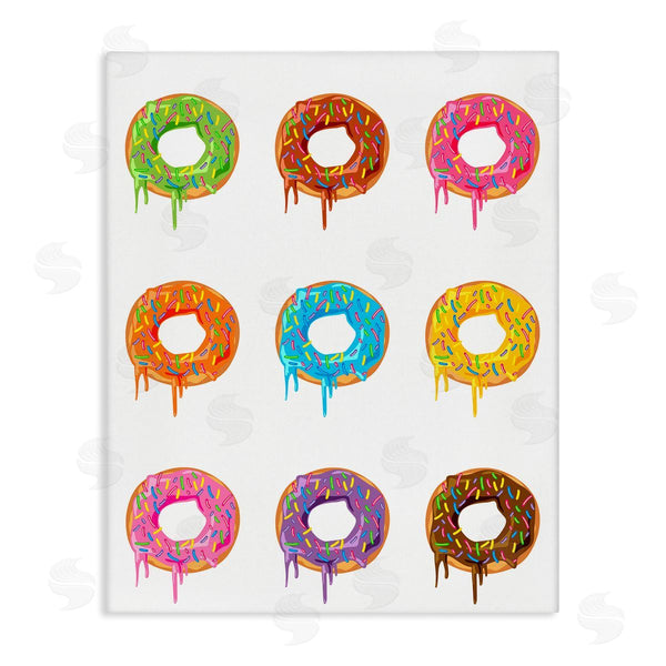 stupell industries Marcus Prime | Bright Donut Rows