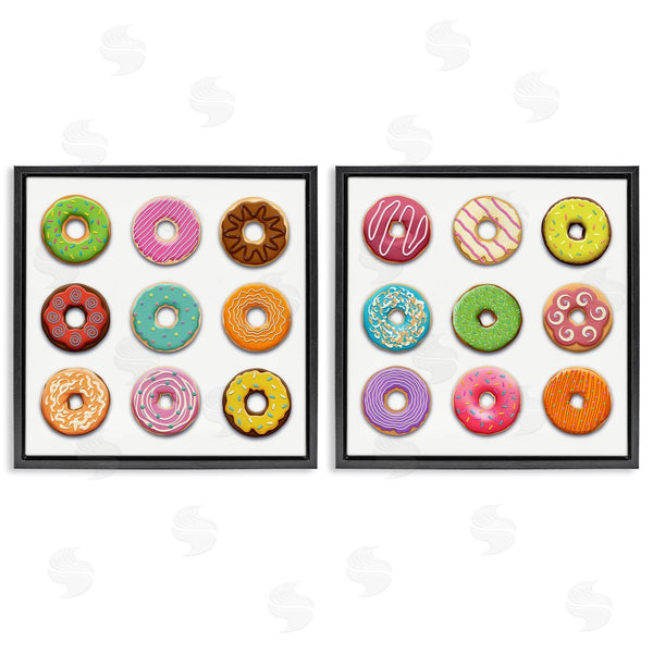 Stupell Industries Marcus Prime | Bright & Fun Donuts