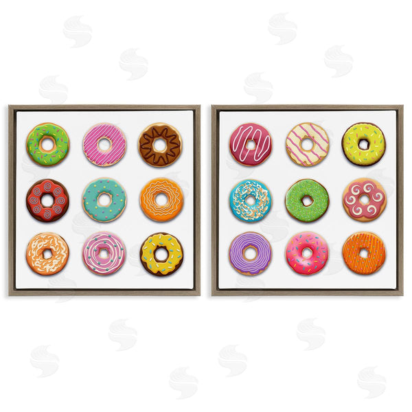 Stupell Industries Marcus Prime | Bright & Fun Donuts