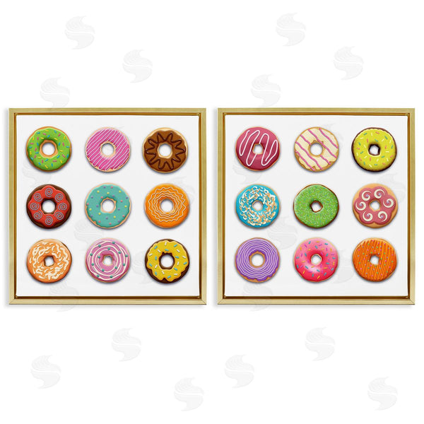 Stupell Industries Marcus Prime | Bright & Fun Donuts
