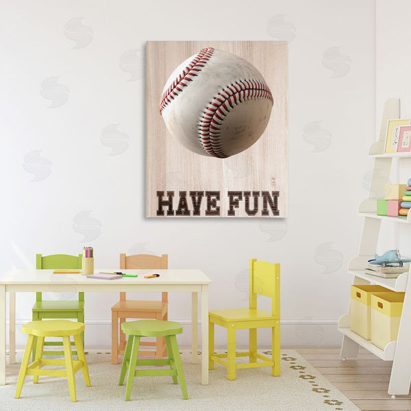 Stupell Industries Marcus Prime | Have Fun Baseball